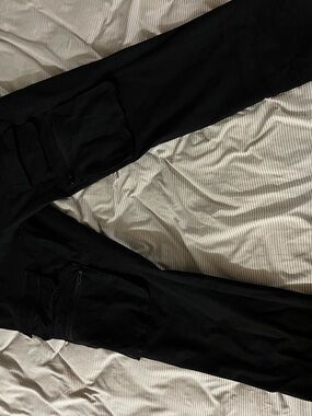 Black Utility Cargo Pants